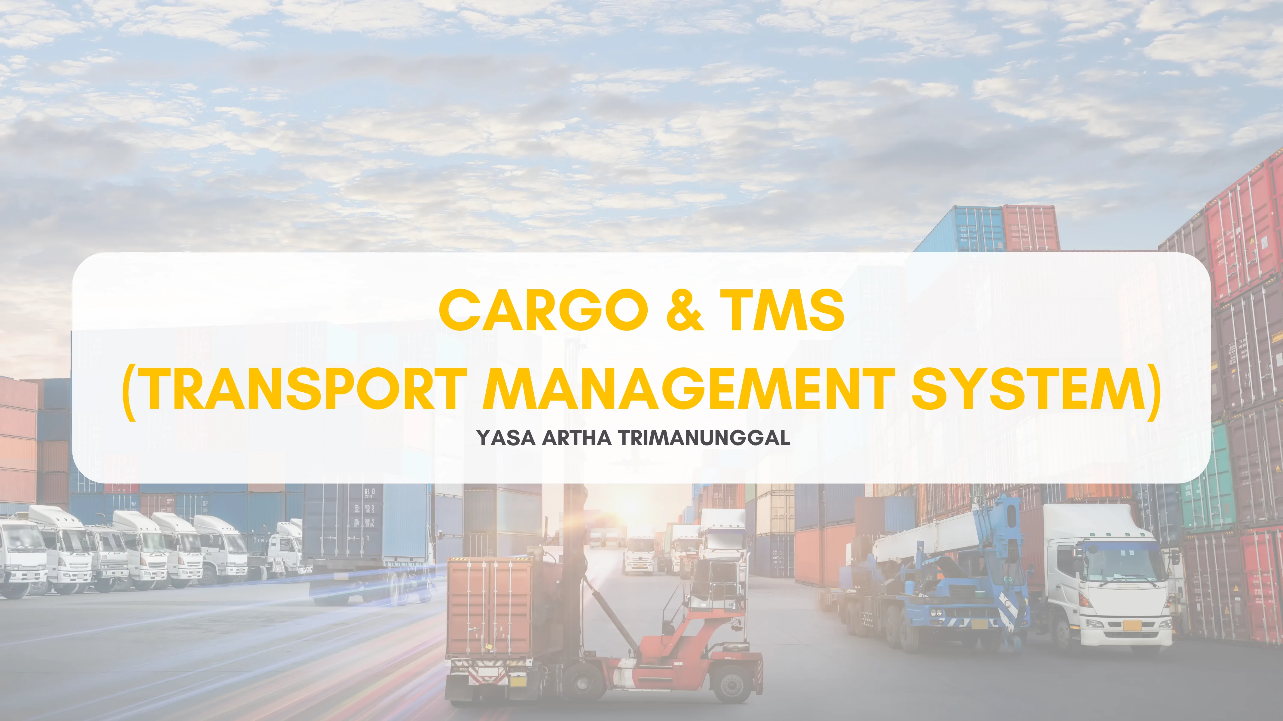 7. CARGO TMS
