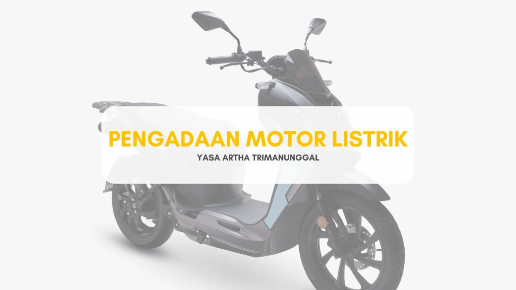 PENGADAAN MOTOR LISTRIK
